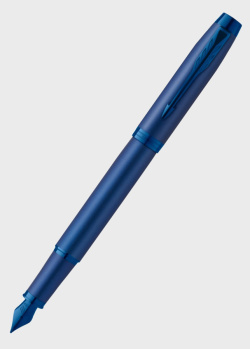 Перьевая ручка Parker IM 17 Professionals Monochrome Blue FP F, фото